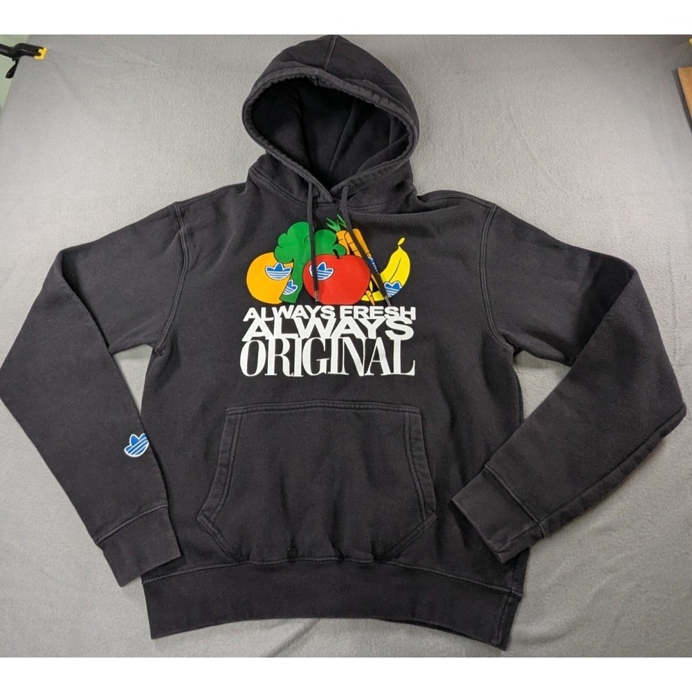 Adidas Originals Always Fresh Always Original Fruit Hoodie Small Black ATACAGIL